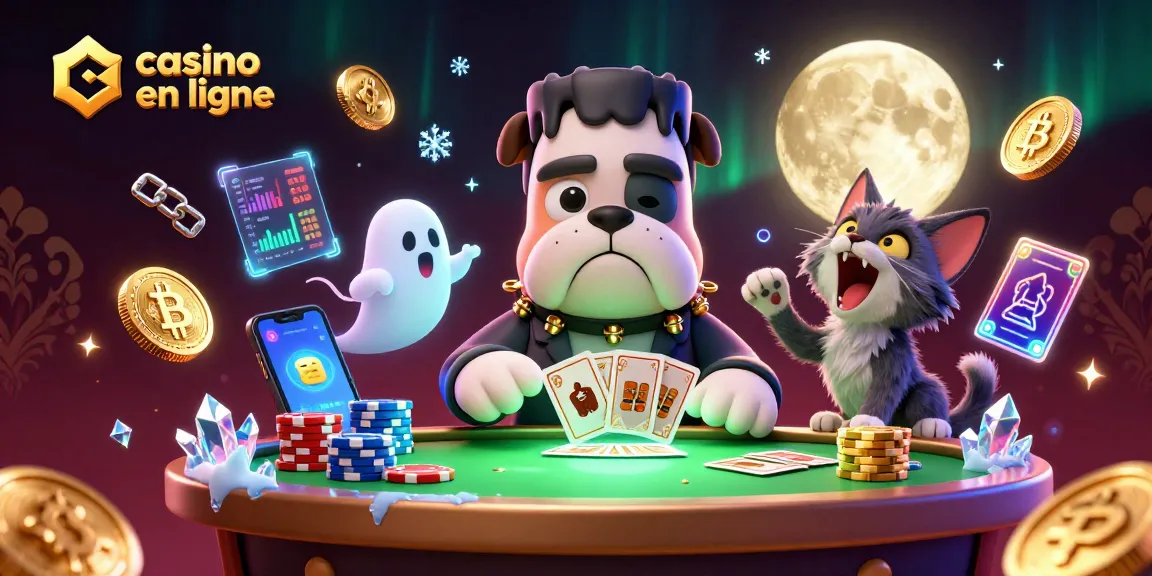 Casino en ligne : Jouez avec un bouledogue Frankenstein et un chat-garou dans un univers mystérieux.